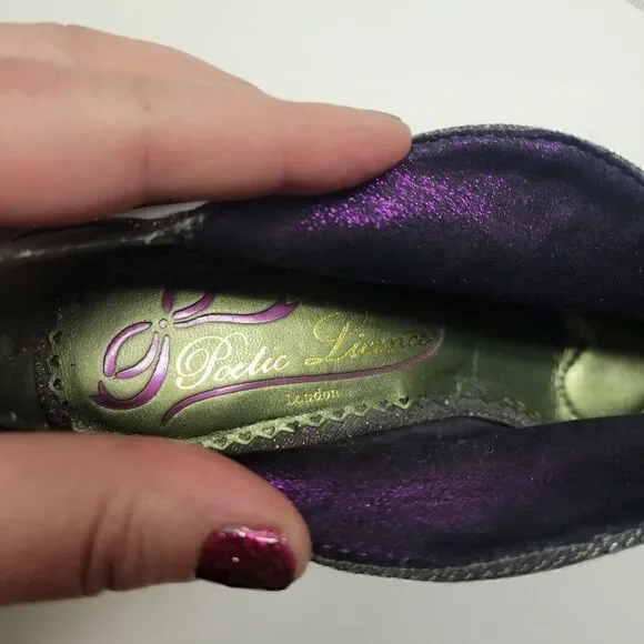 PoeticāLicenseāBeadedĀ SlitāFrontāHeels - Picture 7 of 11